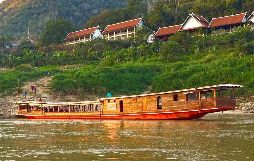 Boat in Laos