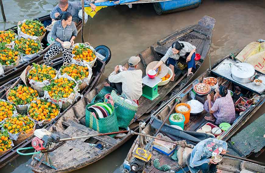 Cai Rang Floating Market