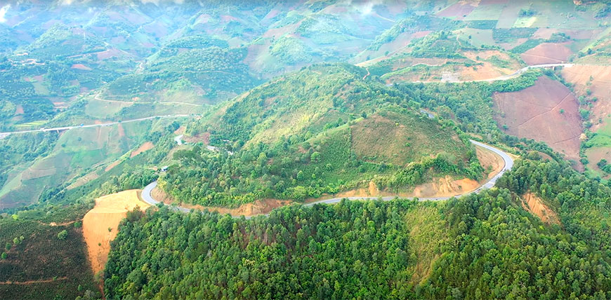 Le col de Pha Din