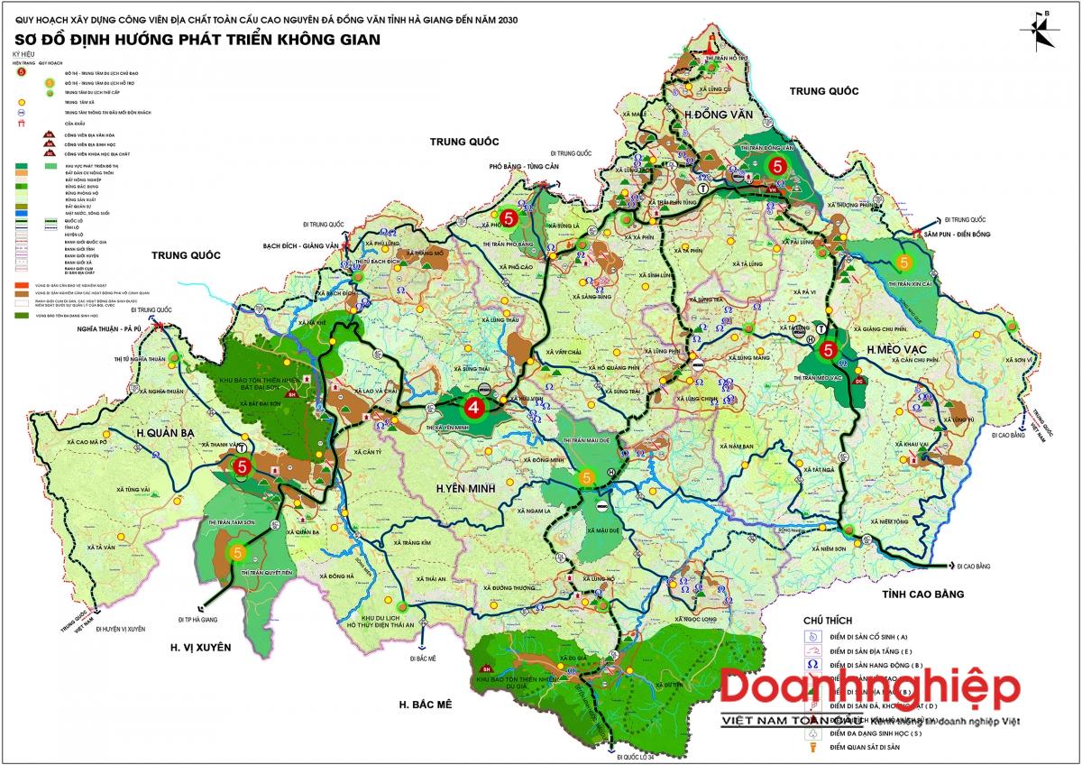 Ha Giang map