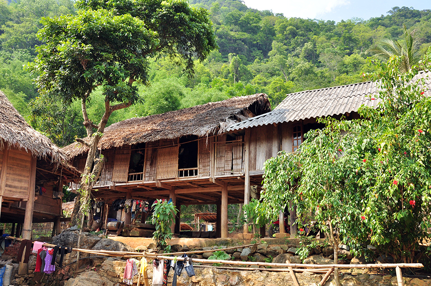 stilt-house