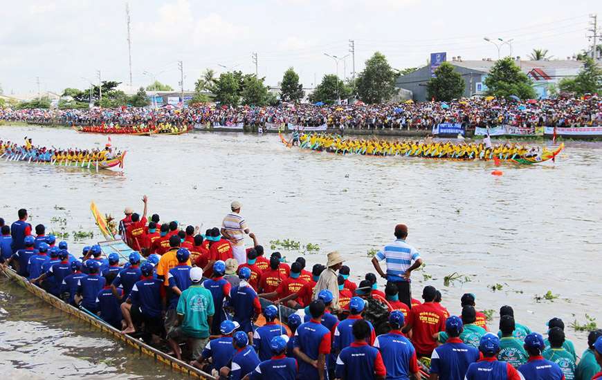 Tet festival, Chol Chnam Thmay Festival. Can Tho