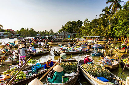 Cai Rang Floating Market