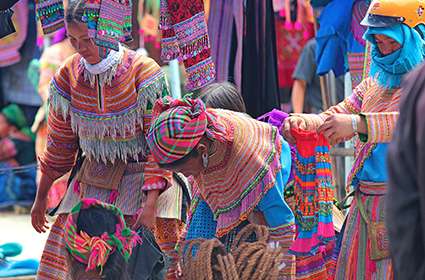 Bac Ha market