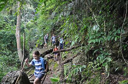 Trekking in Ba Be National Park