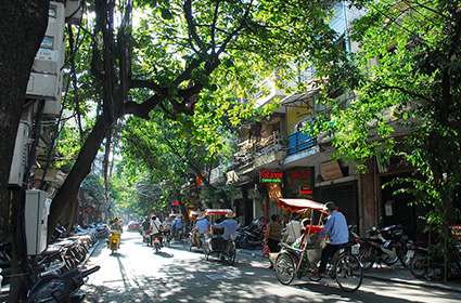 cyclo in Hanoi