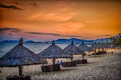 Sunset in Nha Trang