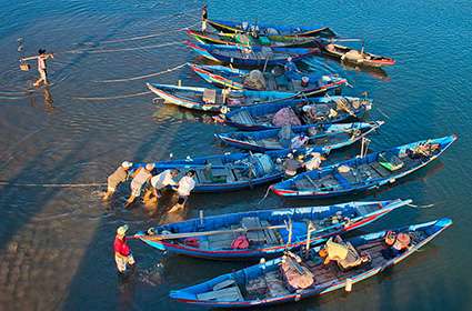 fishing village of Lang Co