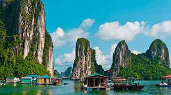 Virée en bateau dans la baie d’Halong