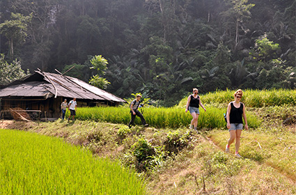 Trekking in Ba Be National Park