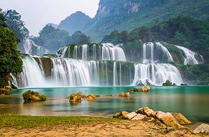 Ban Gioc waterfall