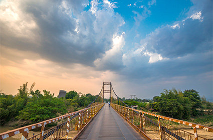 Kon Klor Suspension Bridge