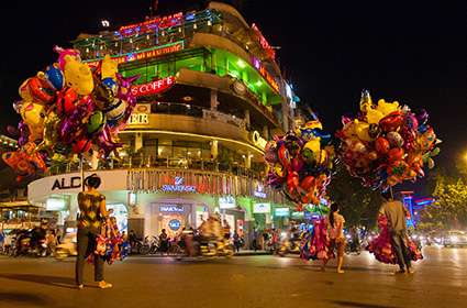 Hanoi city view