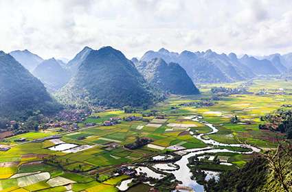 Northeast loop of Vietnam