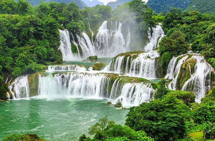 Ban Gioc waterfall