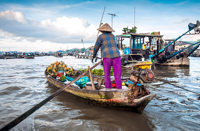 Cai Rang Floating Market