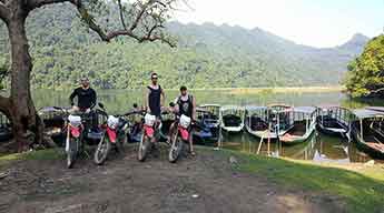 De Hanoi au parc de Ba Be à moto - 4 jours