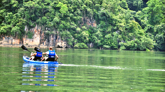 Kayaking and Trekking in Ba Be National Park 3 days 2 nights